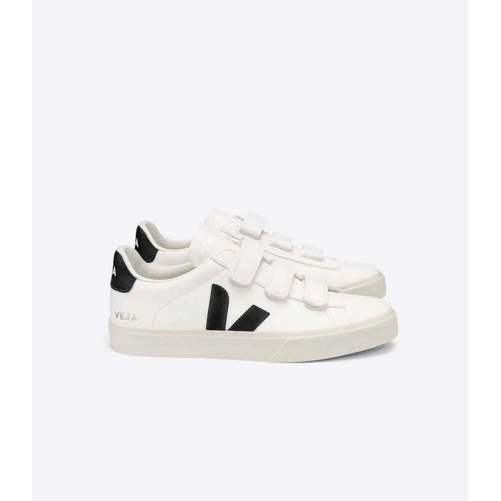 Veja RECIFE CHROMEFREE Schoenen Heren White/Black | NL 197BEX